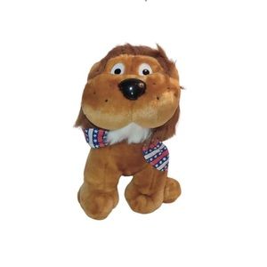 "RORY THE PATRIOTIC LION" stuffed animal.